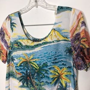 Artistic Vintage Beach Dress